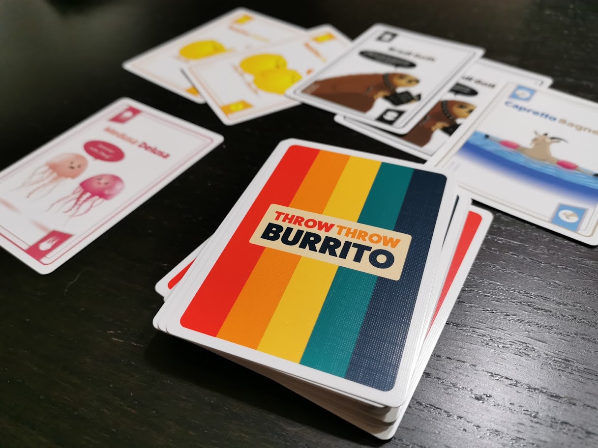 Recensione e regolamento Throw Throw Burrito - Creativamente